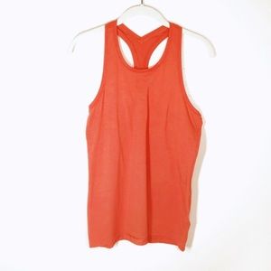 Athleta Power Up Tank in Fire Coral XS